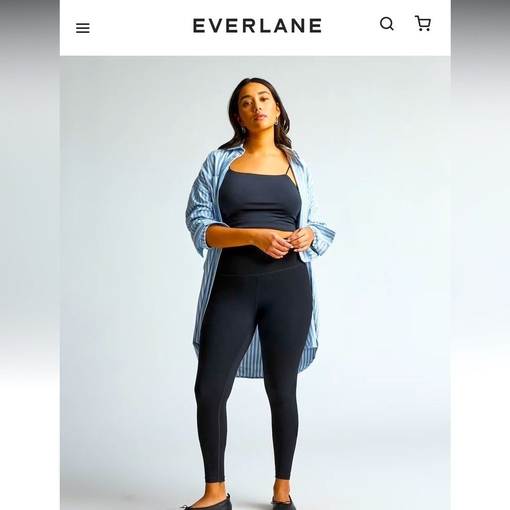 EVERLANE The Perform leggings in black size medium